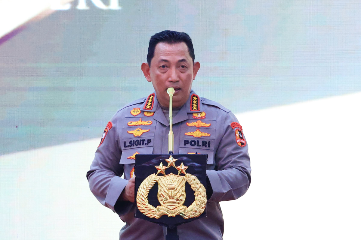 Kapolri Jenderal Listyo Sigit Prabowo. (Mabes Polri)