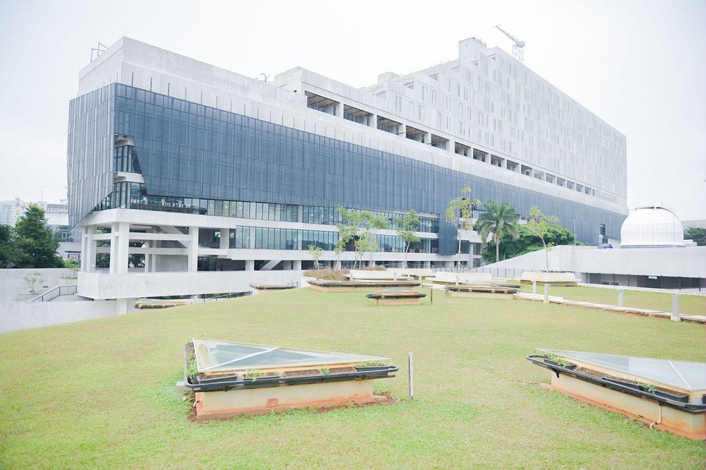 Tampilan Taman Ismail Marzuki dari luar
