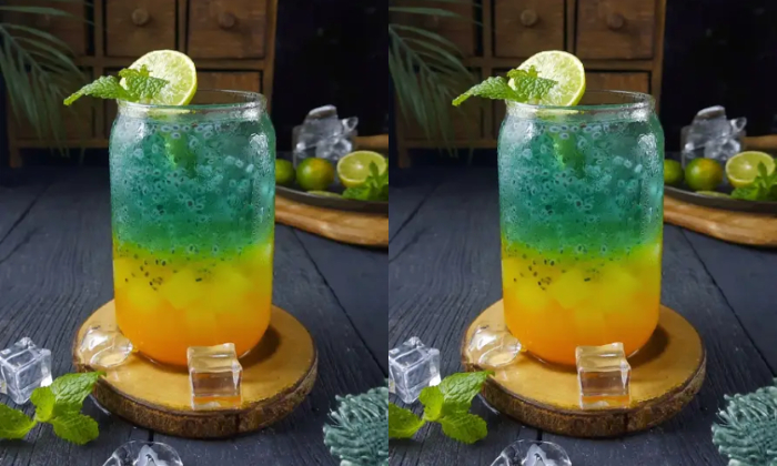 Mocktail Blue Sky Punch