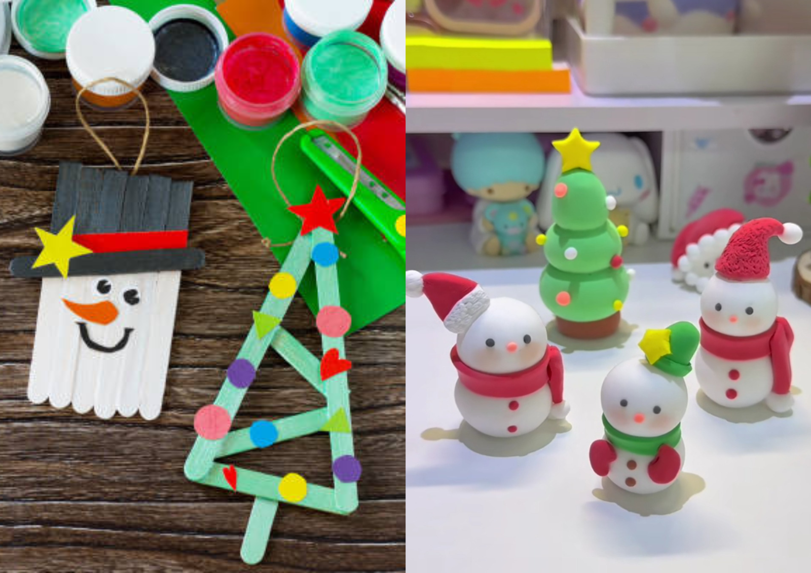 Inpirasi kerajinan tangan untuk anak bertema Natal