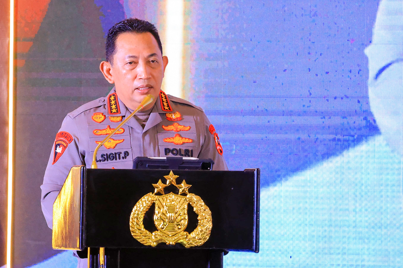 Kapolri Listyo Sigit Prabowo di Gender Mainstreaming Insight: Equality in Action, Insight in Policy. (Mabes Polri)