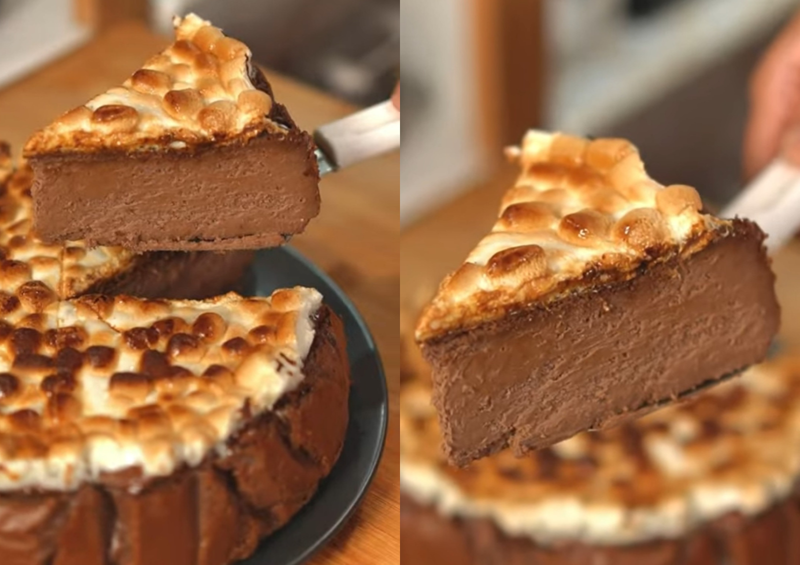 Sajian Basque Burnt Cheesecake Chocolate