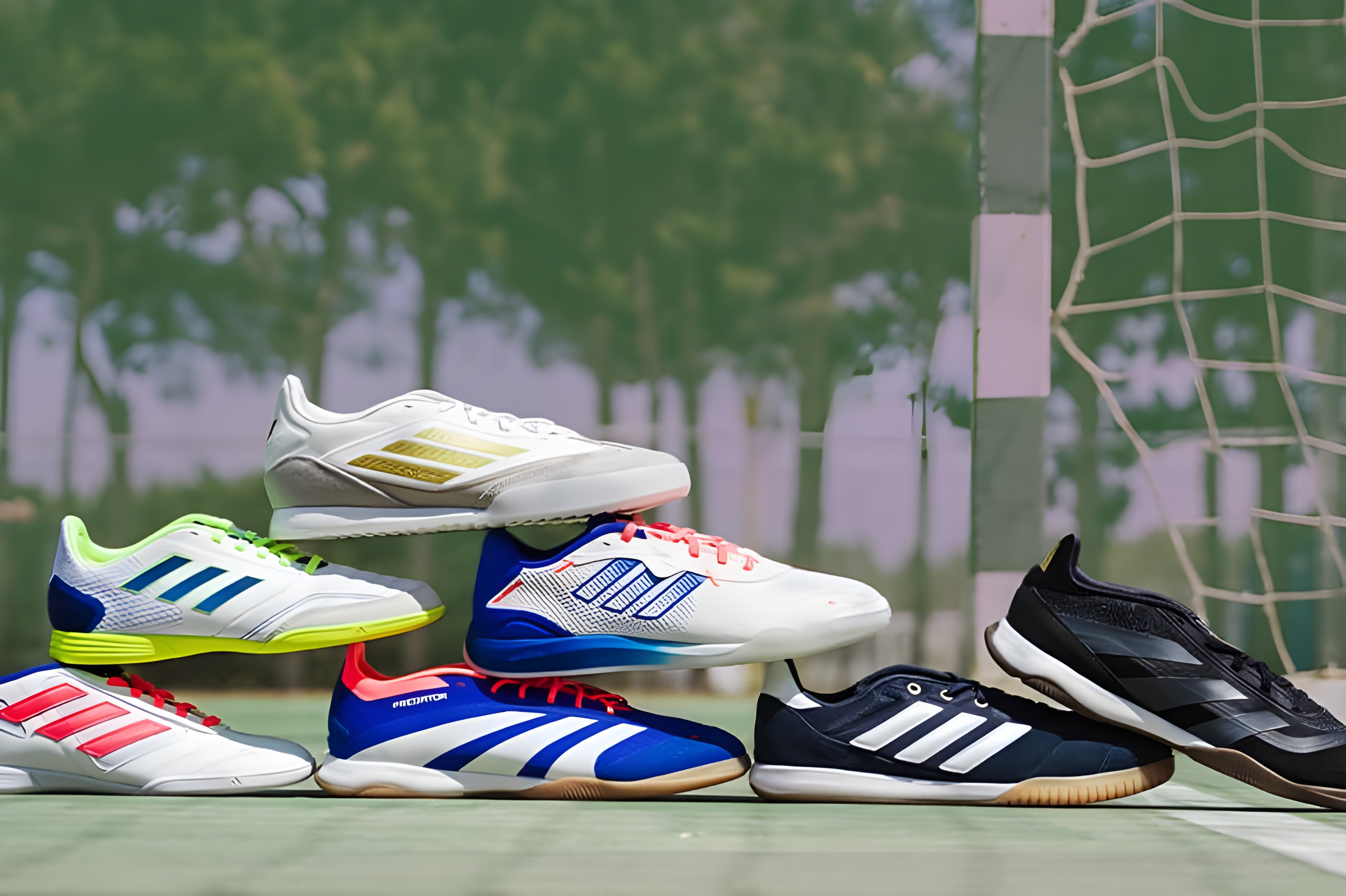 Ilustrasi sepatu futsal