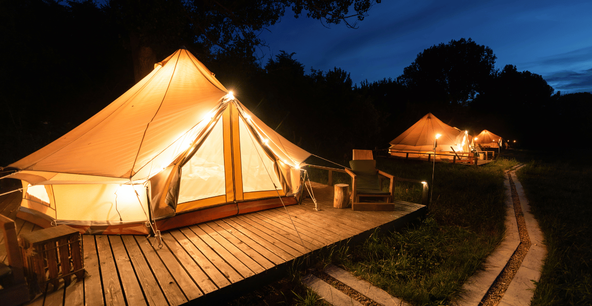 Glamping Telaga Saat  di Cisarua, Puncak, Bogor, Jawa Barat