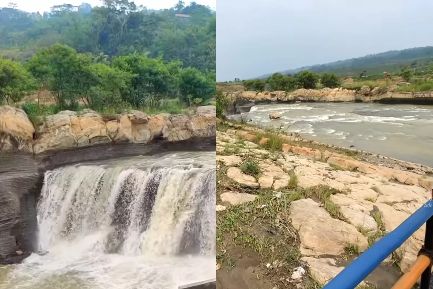 Air Terjun Cadas Panjang di Jonggol Bogor