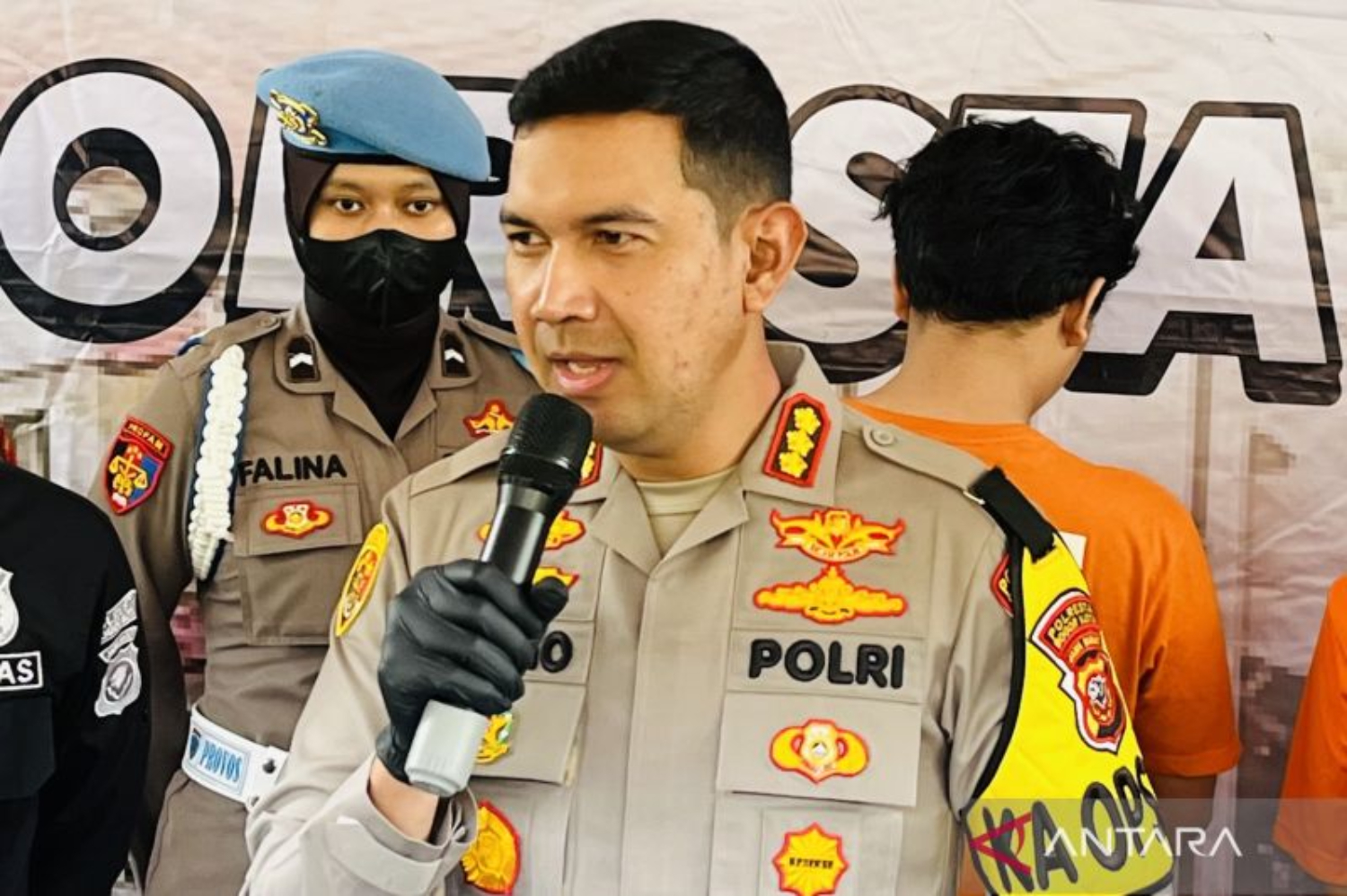 Kapolresta Bogor Kota Kombespol Bismo Teguh Prakoso. (ANTARA/Shabrina Zakaria)