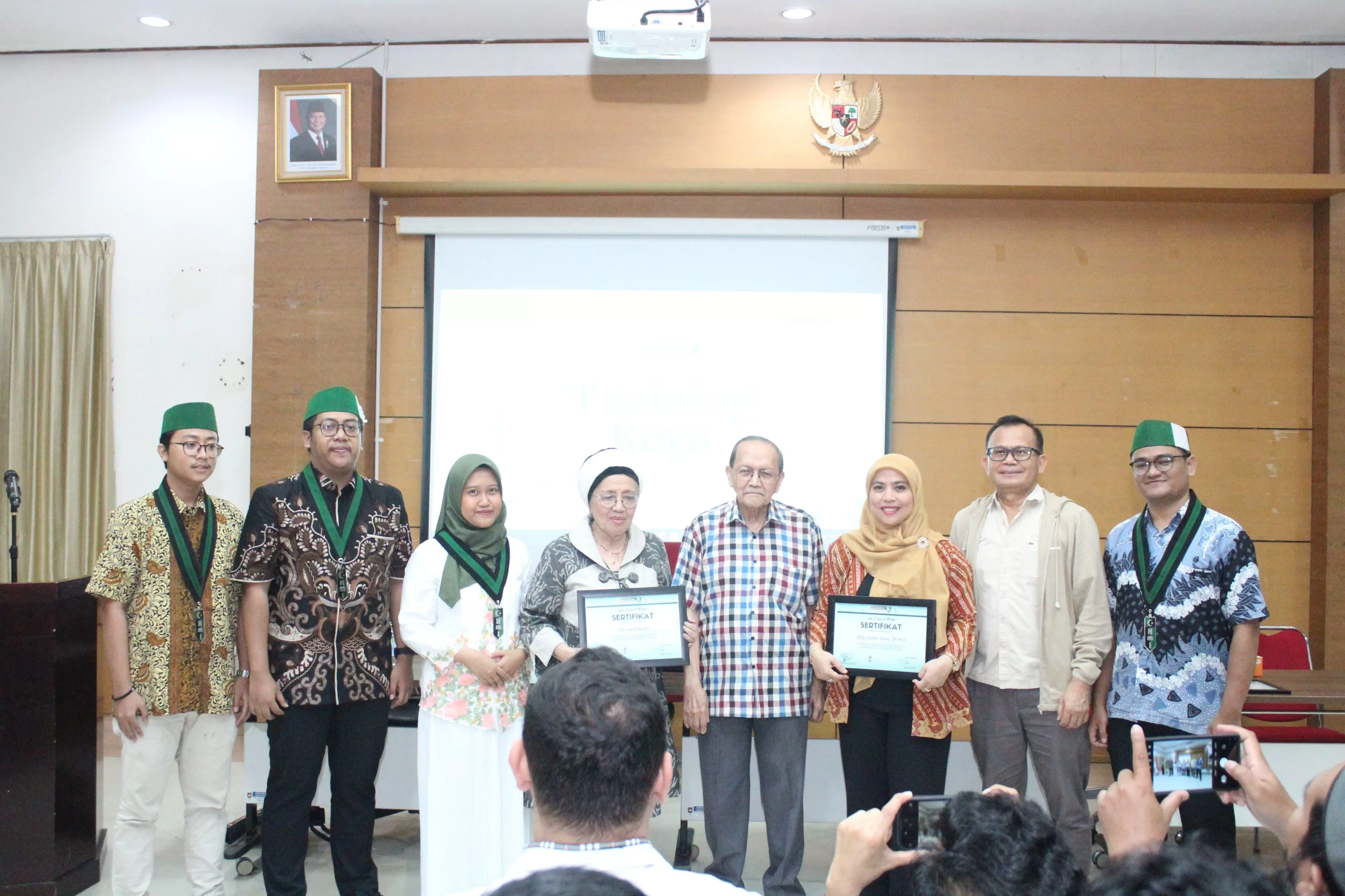 Momen pembukaan Training Raya yang diinisiasi oleh HMI Cabang Bogor. (HMI untuk Radar Bogor)