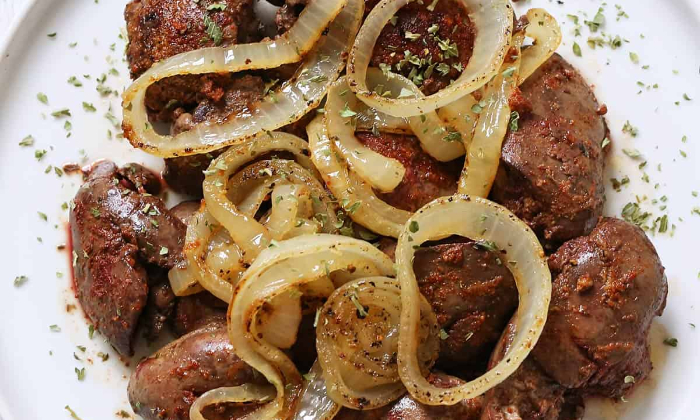 Olahan makanan berbahan dasar hati ayam