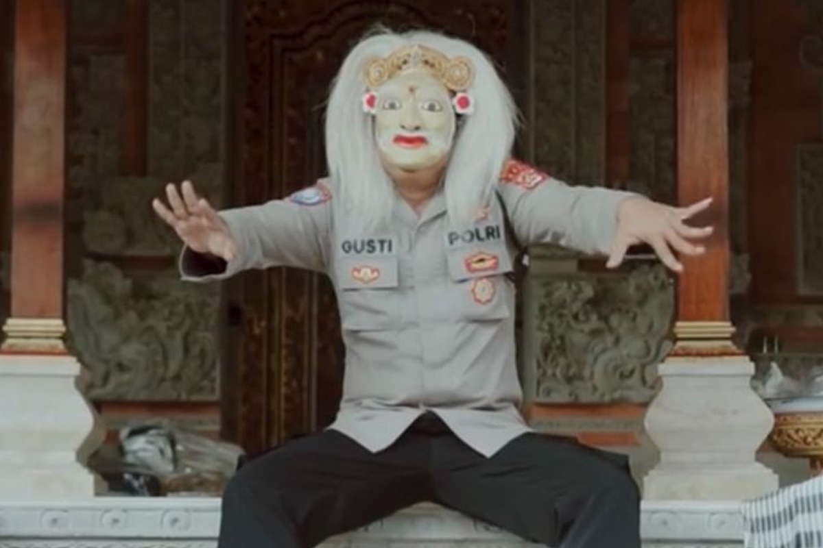 Aiptu I Gusti Putu Suarjana. (ANTARA/HO-Herman Hadi Basuki)