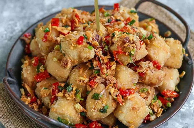 Resep tahu cabe garam