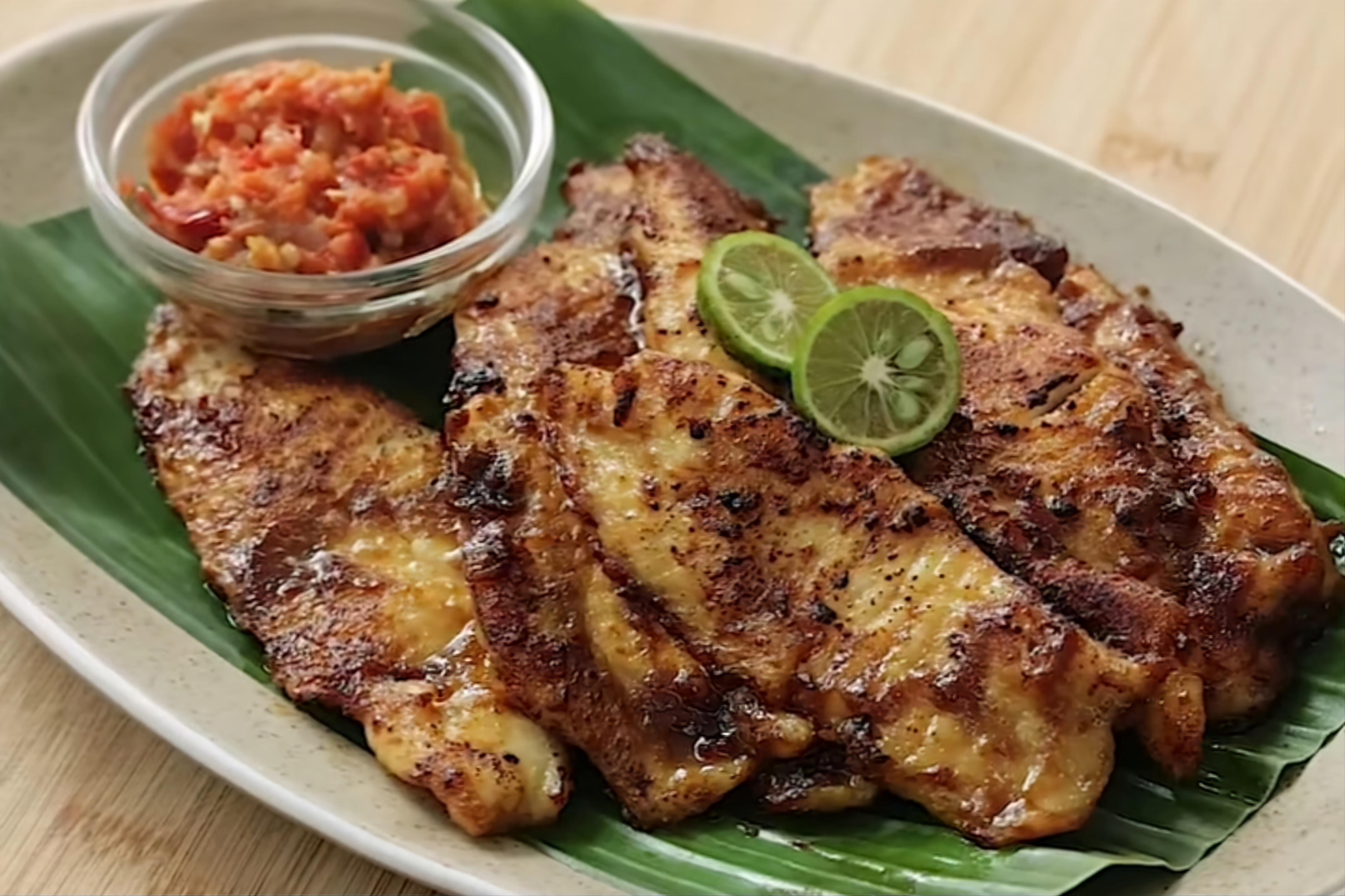 Resep ikan bakar teflon ala Chef Devina Hermawan