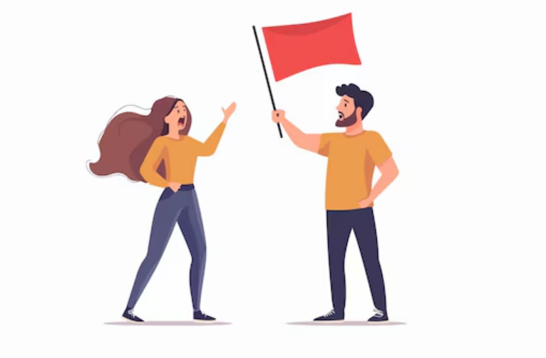 Ilustrasi toxic relationship