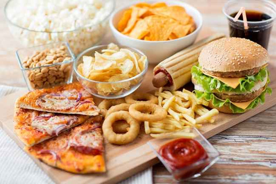 Ilustrasi fast food