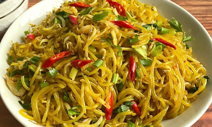 Mie glosor. (Cookpad)