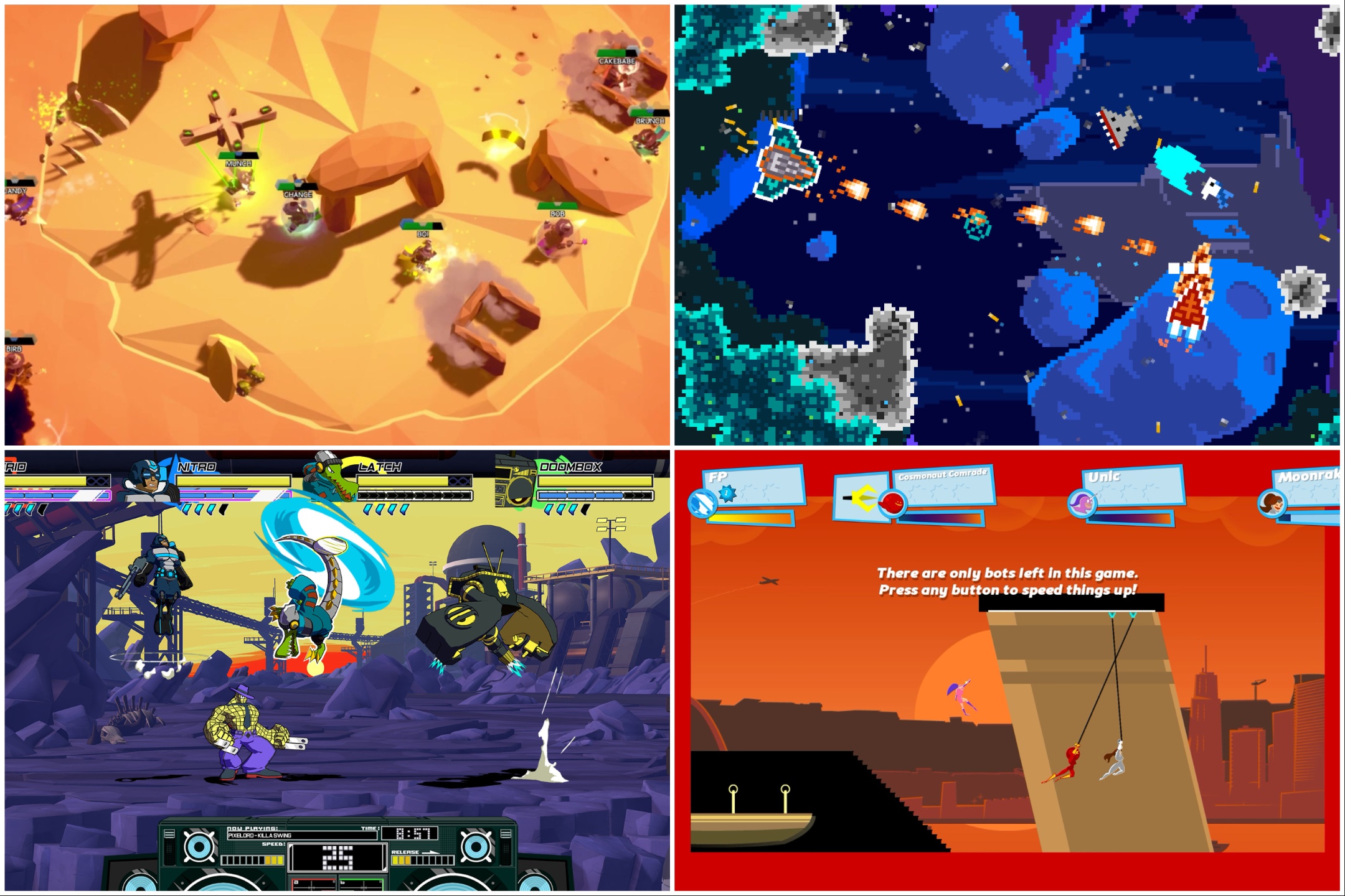 Ilustrasi game multiplayer dengan jenis PvP