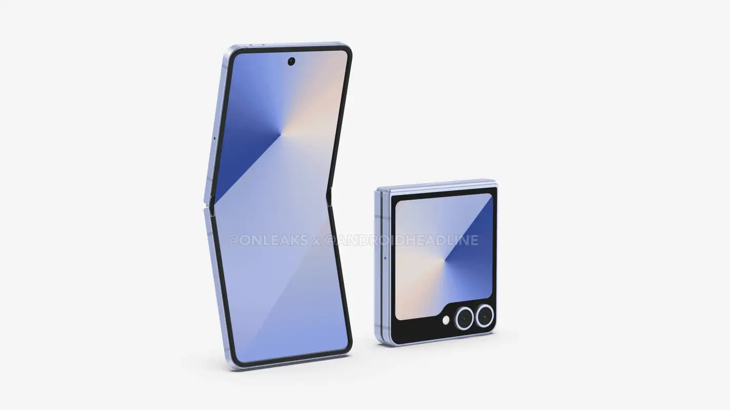 Gambar bocoran desain Samsung Galaxy Z Flip 7. (tweaktown.com)
