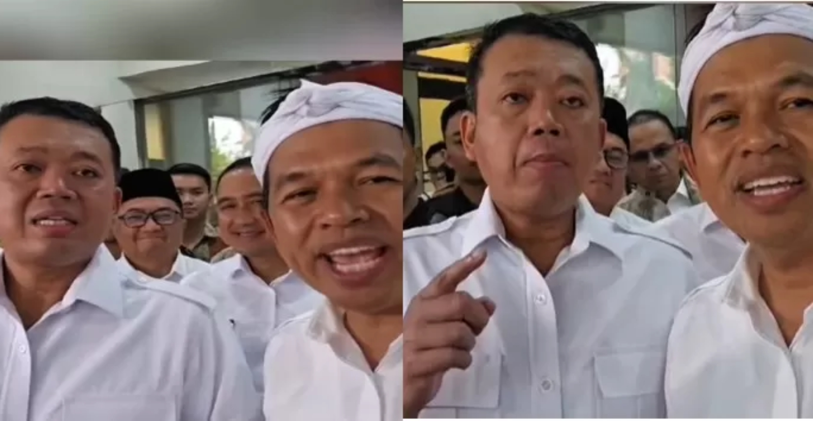 GUbernur Jawa Barat Dedi Mulyadi bersama Menteri ATR/BPN Nusron Wahid. (YouTube KDM Channel)