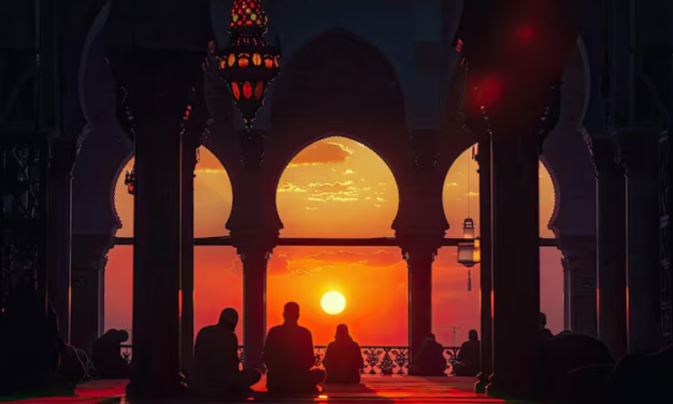 Ilustrasi I&rsquo;tikaf di masjid. (freepik)