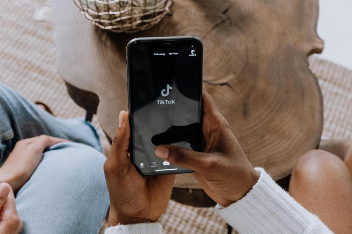 Aplikasi TikTok. (Pexels)