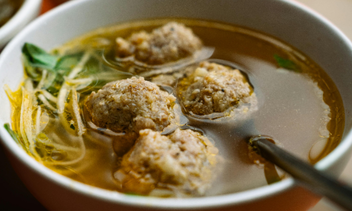Ilustrasi bakso. (Pexels)