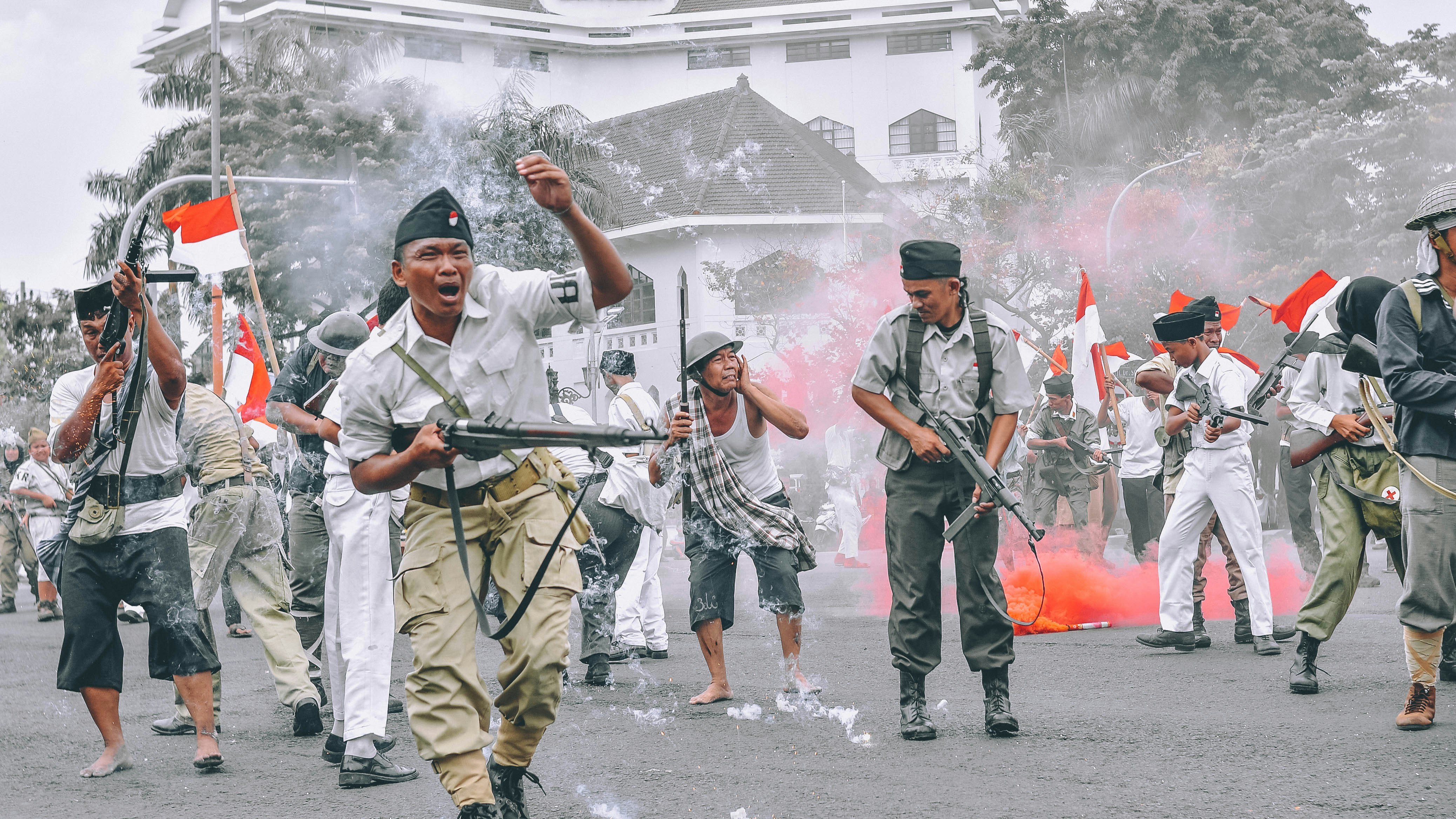 Ilustrasi pejuang. (unplash)