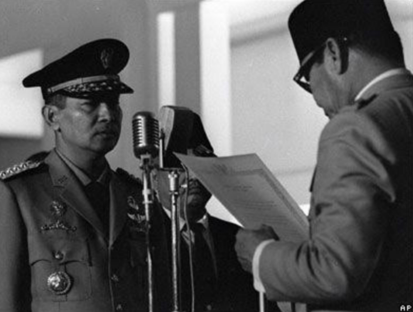 Peristiwa Supersemar sebagai momen penting sebelum orde baru (Dok. AP)
