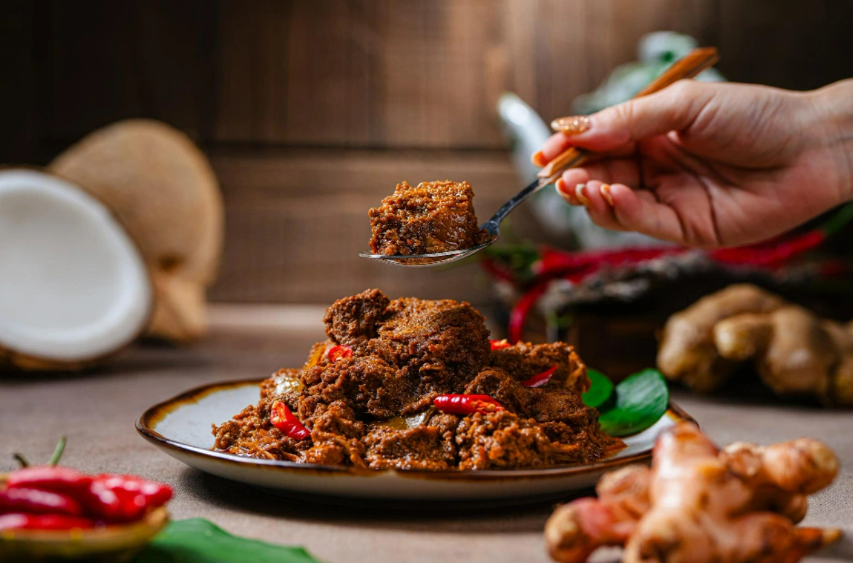 Ilustrasi rendang (Dok. fibercreme)