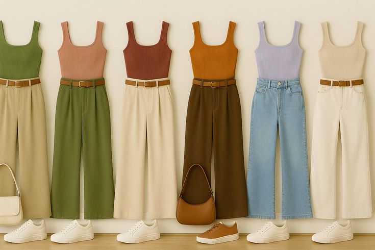 Ilustrasi capsule wardrobe. (pinterest.com)