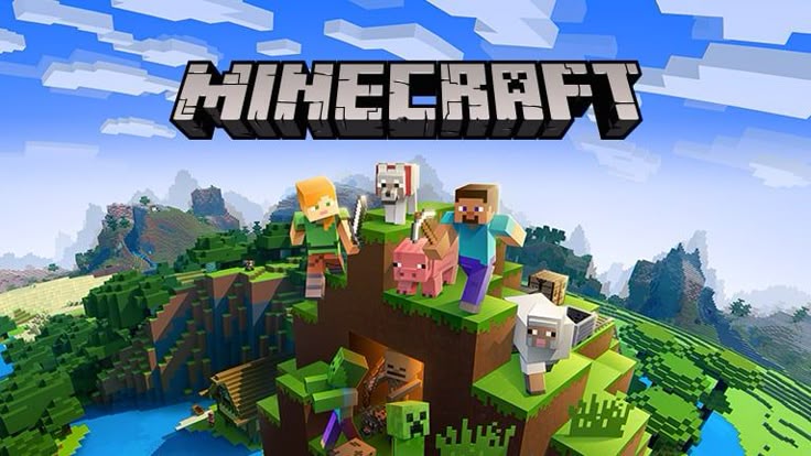 Ilustrasi game Minecraft (Dok. Pinterest)