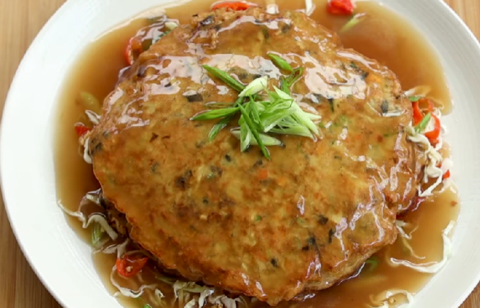 Resep fuyunghai sayuran (YouTube Devina Hermawan)