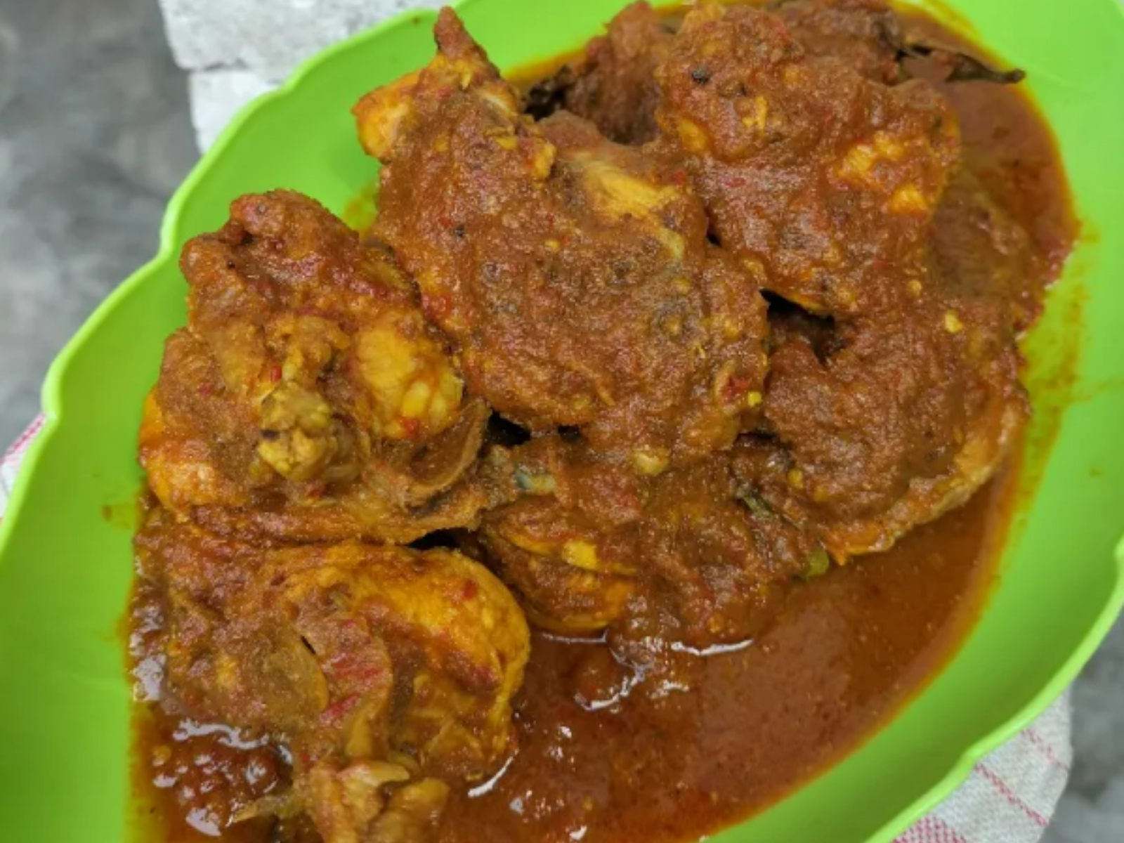 Resep ayam bumbu rujak (Dok. Cookpad)