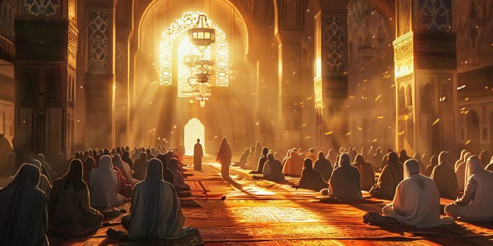 Ilustrasi jadwal sholat (AI Generated/Freepik)