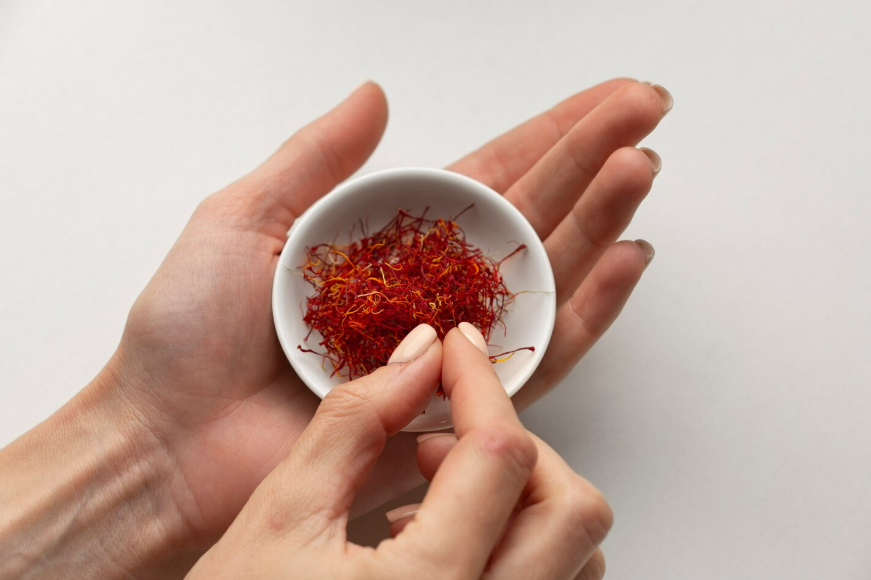 Ilustrasi saffron (Freepik)