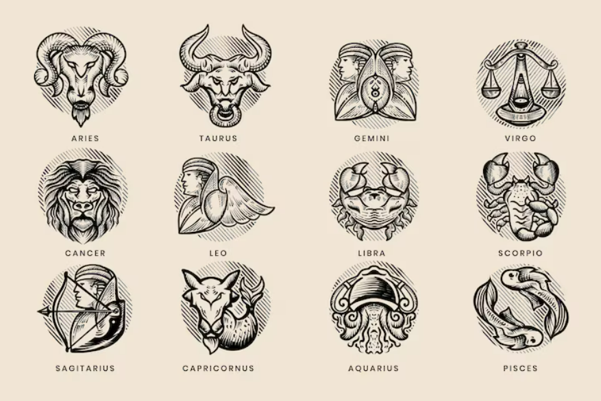 Ilustrasi ramalan zodiak (Dok. Freepik)