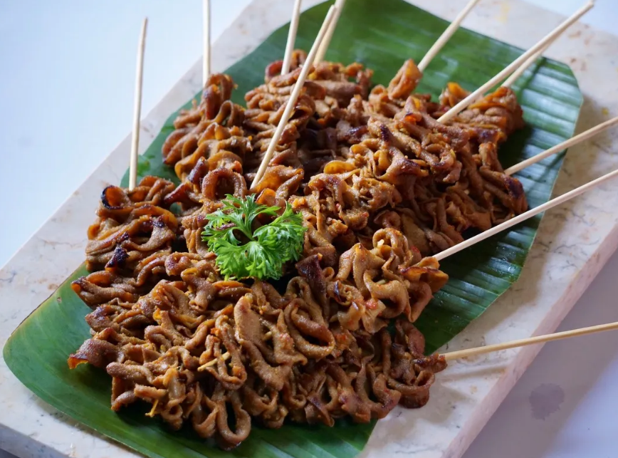 Sate usus ayam (Dok. Cookpad)