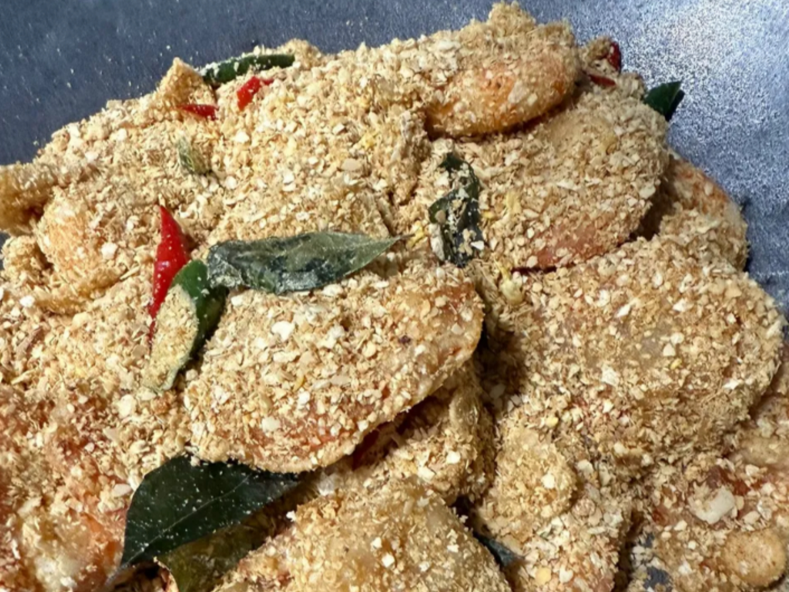 Cara membuat udang sereal (Dok. Cookpad)