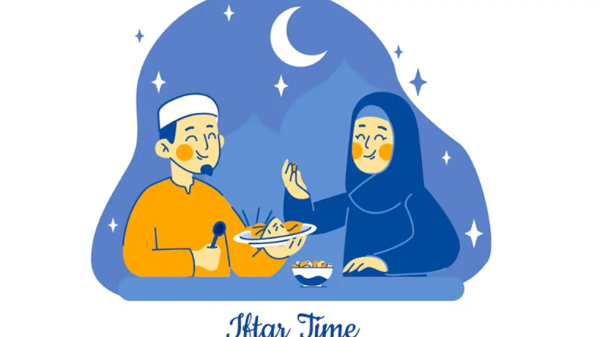 Ilustrasi jadwal buka puasa wilayah Jawa Barat (Freepik) 