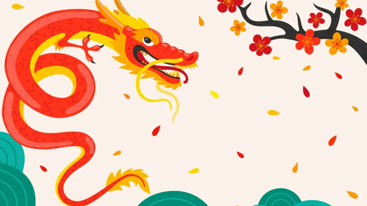 Ilustrasi shio naga (Freepik) 