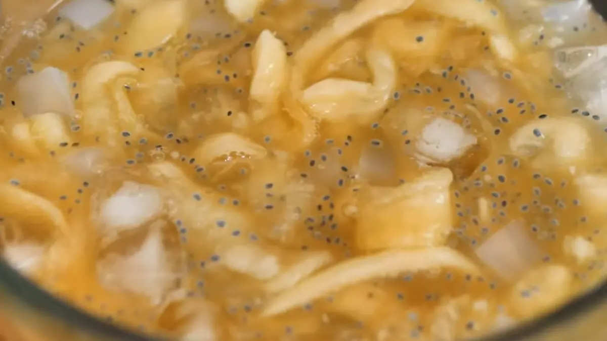 Resep es blewah nata de coco (YouTube Ade Koerniawan)