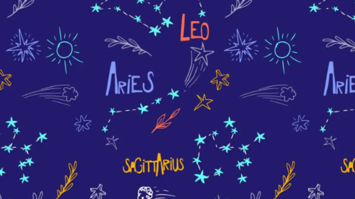Ilustrasi 12 zodiak (Magnific)