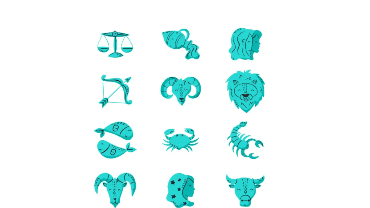 Ilustrasi zodiak (Magnific)