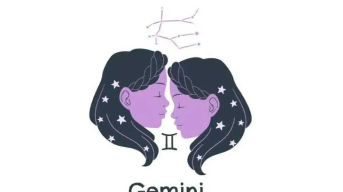 Ilustrasi zodiak Gemini (Magnific)