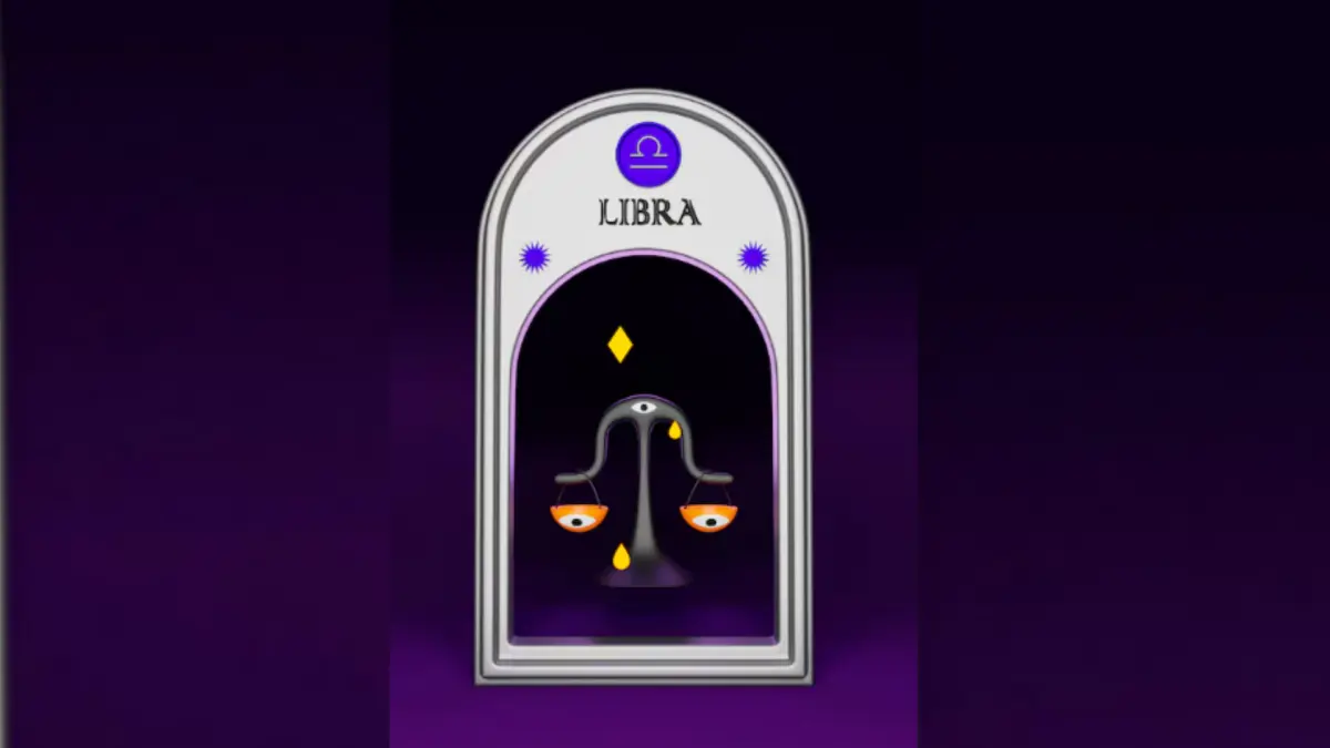 Ilustrasi zodiak Libra (Magnific) 