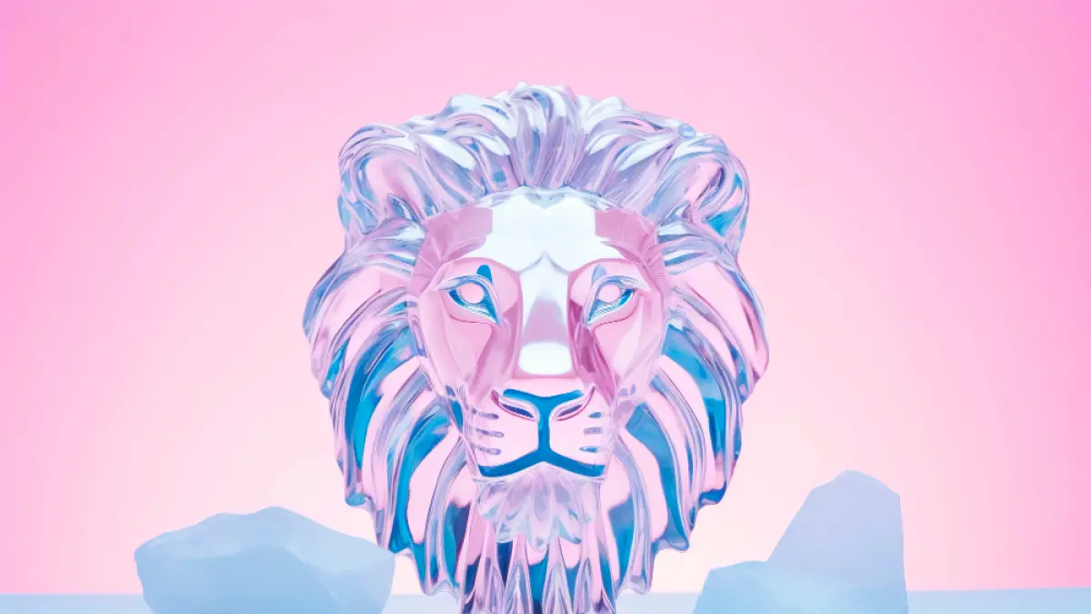 Ilustrasi zodiak Leo (Magnific) 