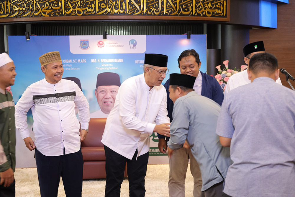 Suasana Tangsel Mengaji di Masjid Raya Bintaro Jaya (MRBJ) Tangerang Selatan. (Dok. Humas Pemkot Tangsel)