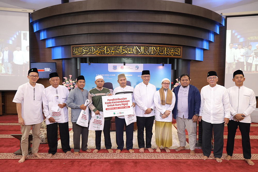 Suasana Tangsel Mengaji di Masjid Raya Bintaro Jaya (MRBJ) Tangerang Selatan. (Dok. Humas Pemkot Tangsel)