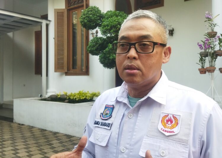 Ketua KONI Tangsel Hamka Handaru. (Eko Setiawan/Satelit News)