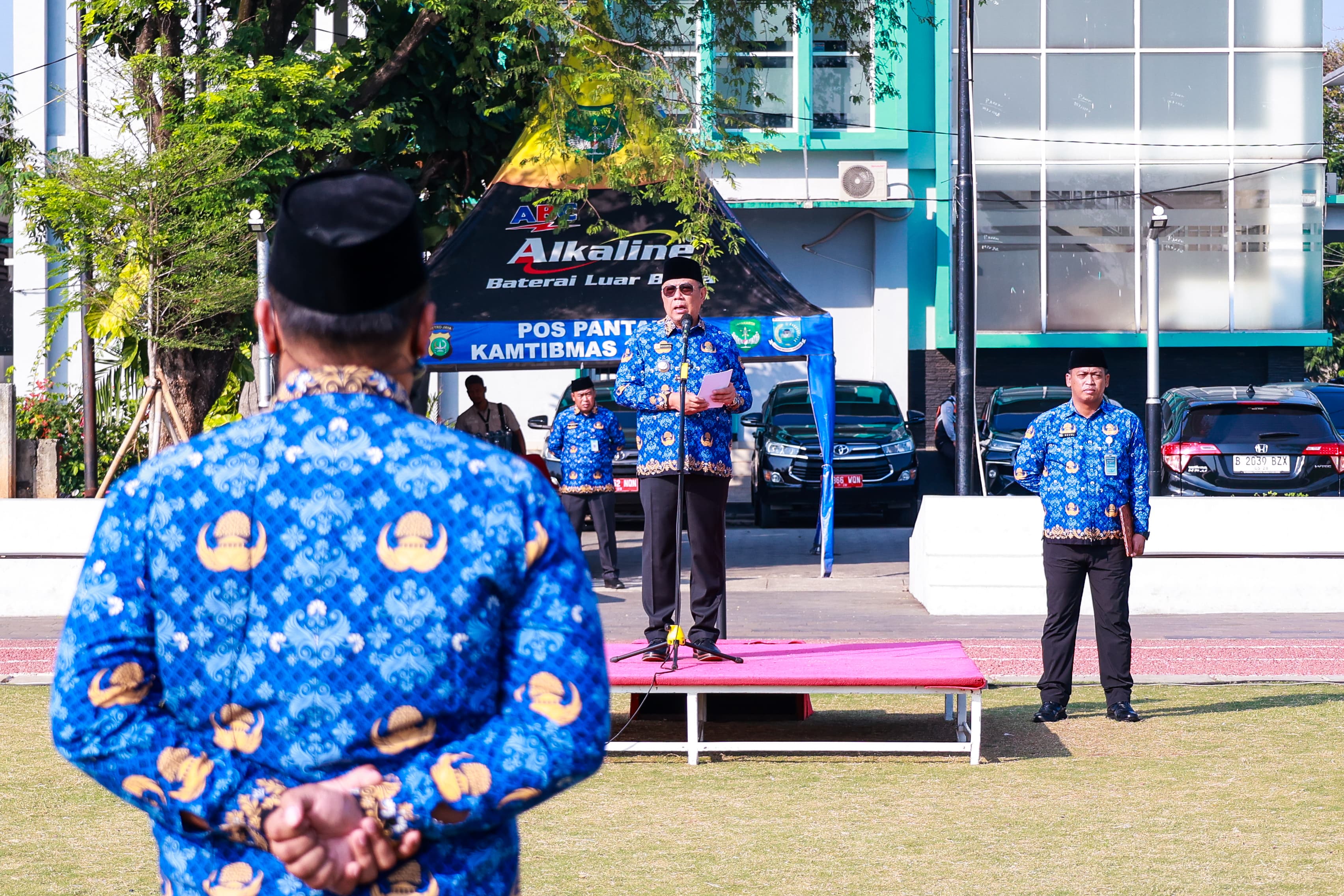 Wali Kota Tangerang Selatan, Benyamin Davnie mengajak agar seluruh Aparatur Sipil Negara (ASN) untuk terus mengedepankan inovasi dan kreativitas. (Dok. Pemkot Tangsel)