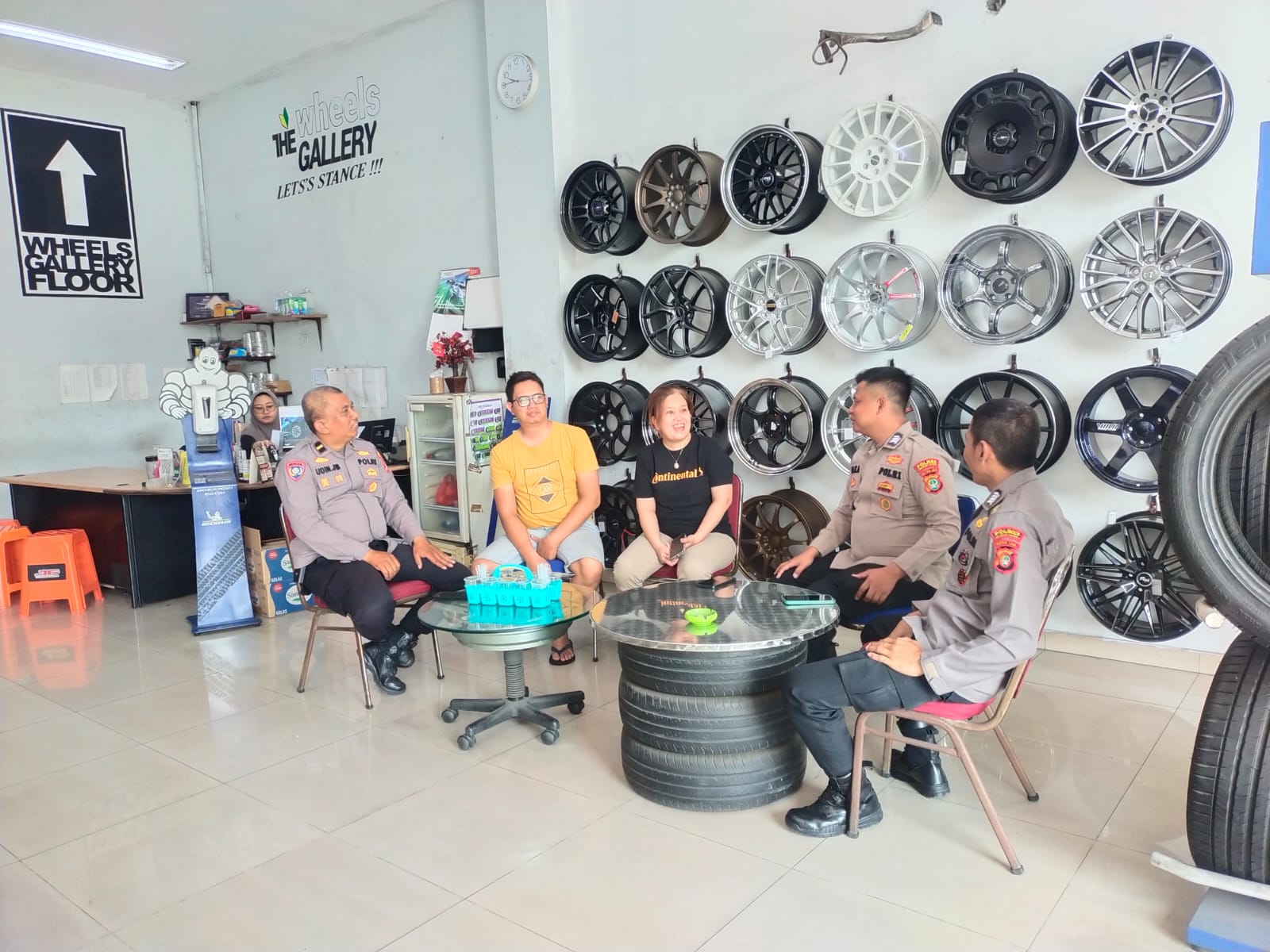 Satuan Pembinaan Masyarakat (Sat Binmas) Polres Tangsel mengadakan sosialisasi keamanan dan ketertiban menjelang diselenggarakannya Pilkada Tangsel 2024. (Dok. Polres Tangsel)