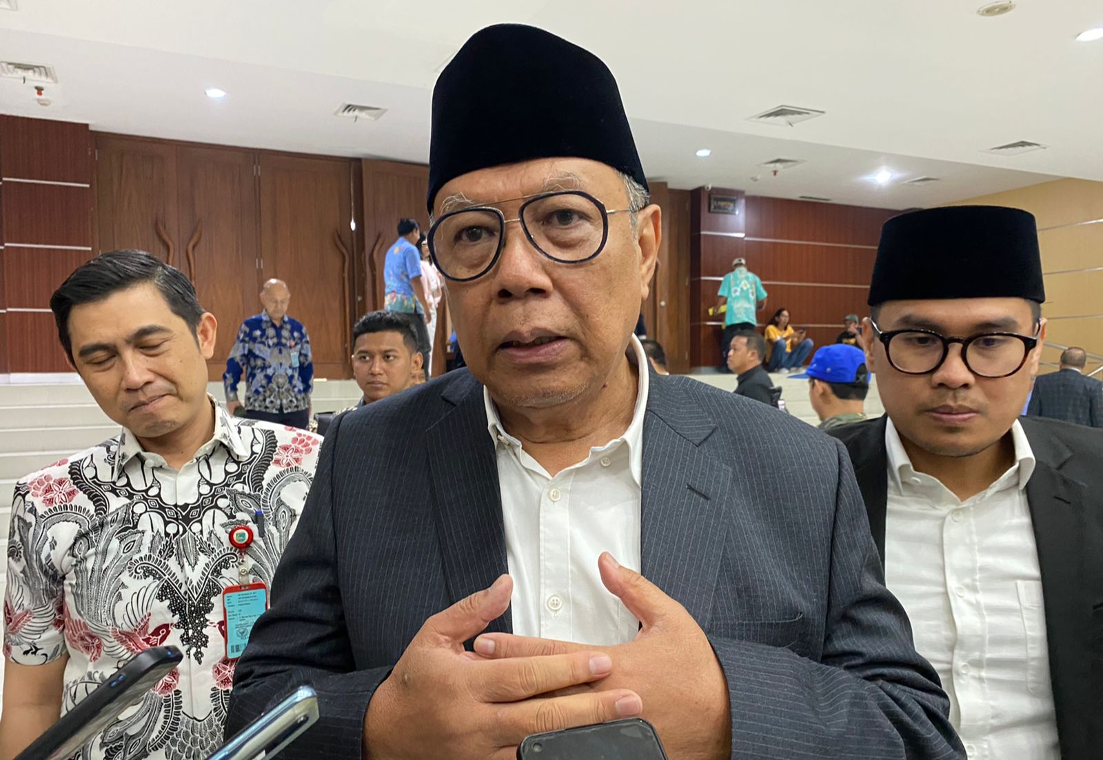 Benyamin Davnie dan Pilar Saga Ichsan. (Dok. Tangsel Pos)